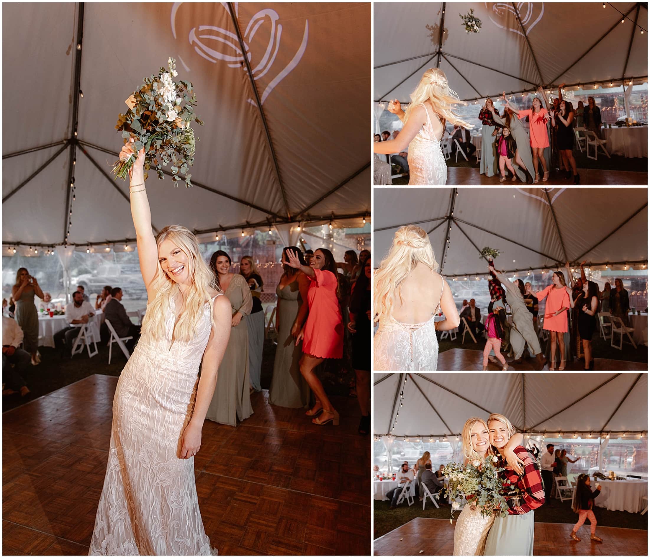 bouquet toss at wedding, Aspen Lodge, Red River New Mexico, Red River New Mexico Wedding, Weddings in New Mexico, Destination mountain wedding, destination mountain elopement, elopements in new mexico, places to get married in new mexico, destination elopement photographer, mountain wedding photographer, new mexico wedding photographer, new mexico elopement photographer, brit nicole photography, cabin wedding, new mexico cabin wedding, mountain landscape for wedding, small intimate mountain wedding, small intimate river wedding, wedding photographer in new mexico, junebug weddings, the knot, wedding wire, 41 productions with lindsay gomez, dallas texas bride, DJ Allen Gallegos, Tao Cakes, New Mexico Wedding planner karen kelly, barnes jewelry, Lillian West bridal dress, Lang’s Bridal, enchanted florist wedding flowers, places to get married in texas, texas wedding photographer, texas elopement photographer, forest wedding, forest elopement, wooded area for wedding, wooded elopement, elopement in the woods, amarillo wedding photographer, amarillo elopement photographer