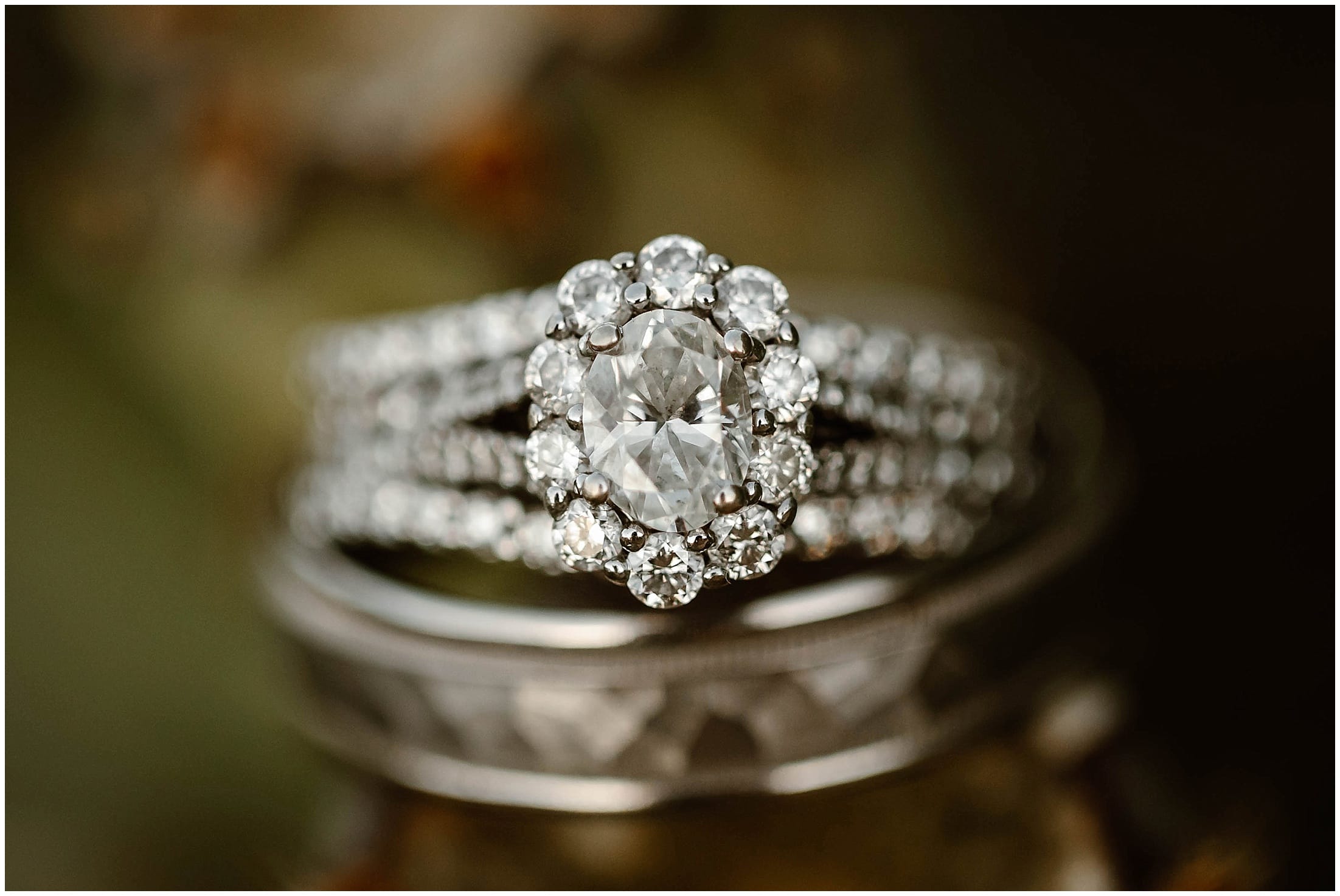 wedding ring detail