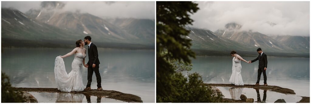 adventure-wedding-alaska-brit-nicole-photography-502-1024x345 Alaska Adventure Elopement at Lake Clark National Park: A Wedding Day Built Around Who They Actually Are