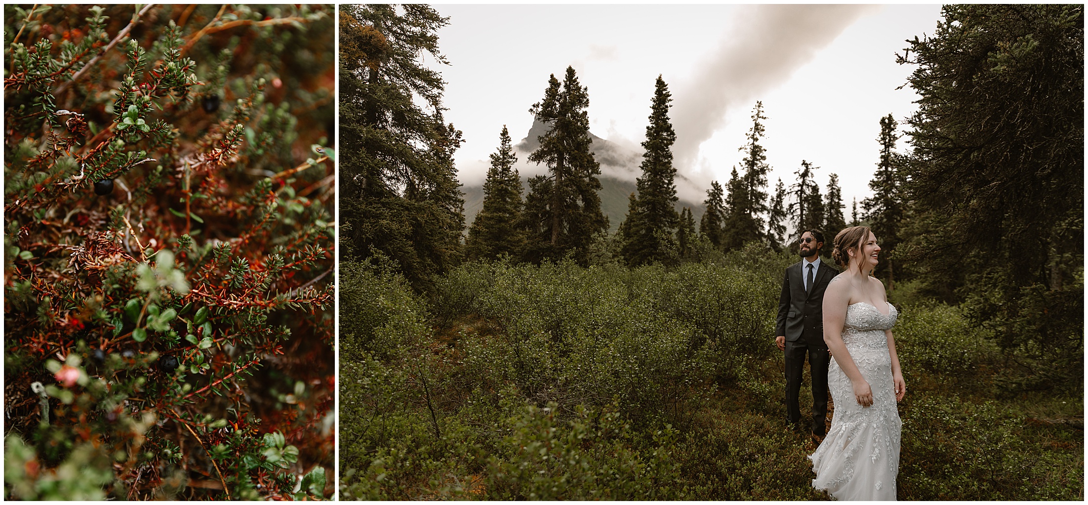 Amanda and Cody's fly-in elopement at Lake Clark National Park, Alaska