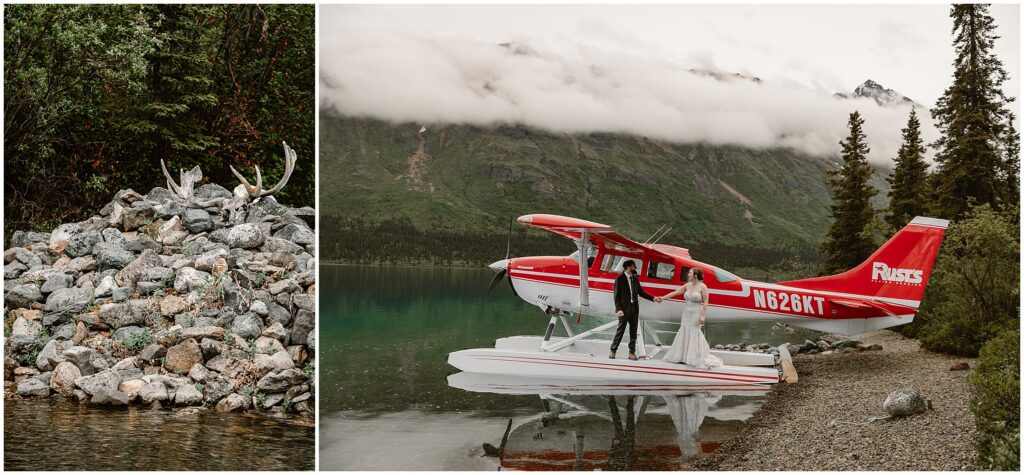 floatplane-elopement-alaska-brit-nicole-photography-139-1024x475 Alaska Adventure Elopement at Lake Clark National Park: A Wedding Day Built Around Who They Actually Are