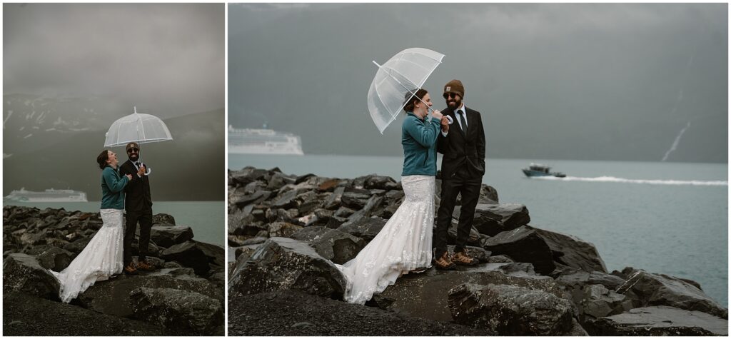whittier-alaska-elopement-brit-nicole-photography-596-1024x475 Alaska Adventure Elopement at Lake Clark National Park: A Wedding Day Built Around Who They Actually Are