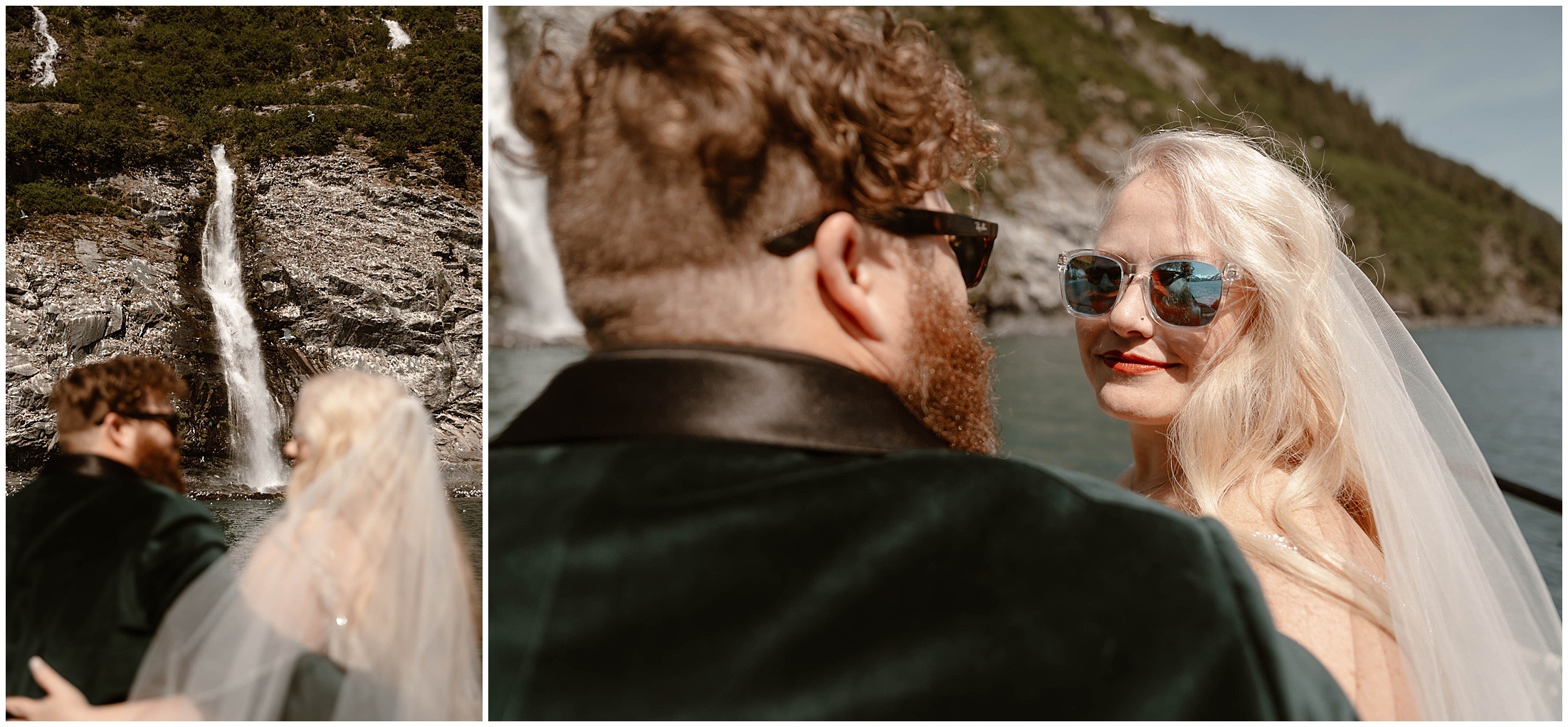 Alaska Helicopter Summer Glacier Elopement, Untethered Journeys, Brit Nicole Photography, Texas Adventure Elopements, ice wedding, alaska wedding, alaska elopement, airplane hanger elopement, forest elopement, epic alaska elopements, small intimate weddings in alaska