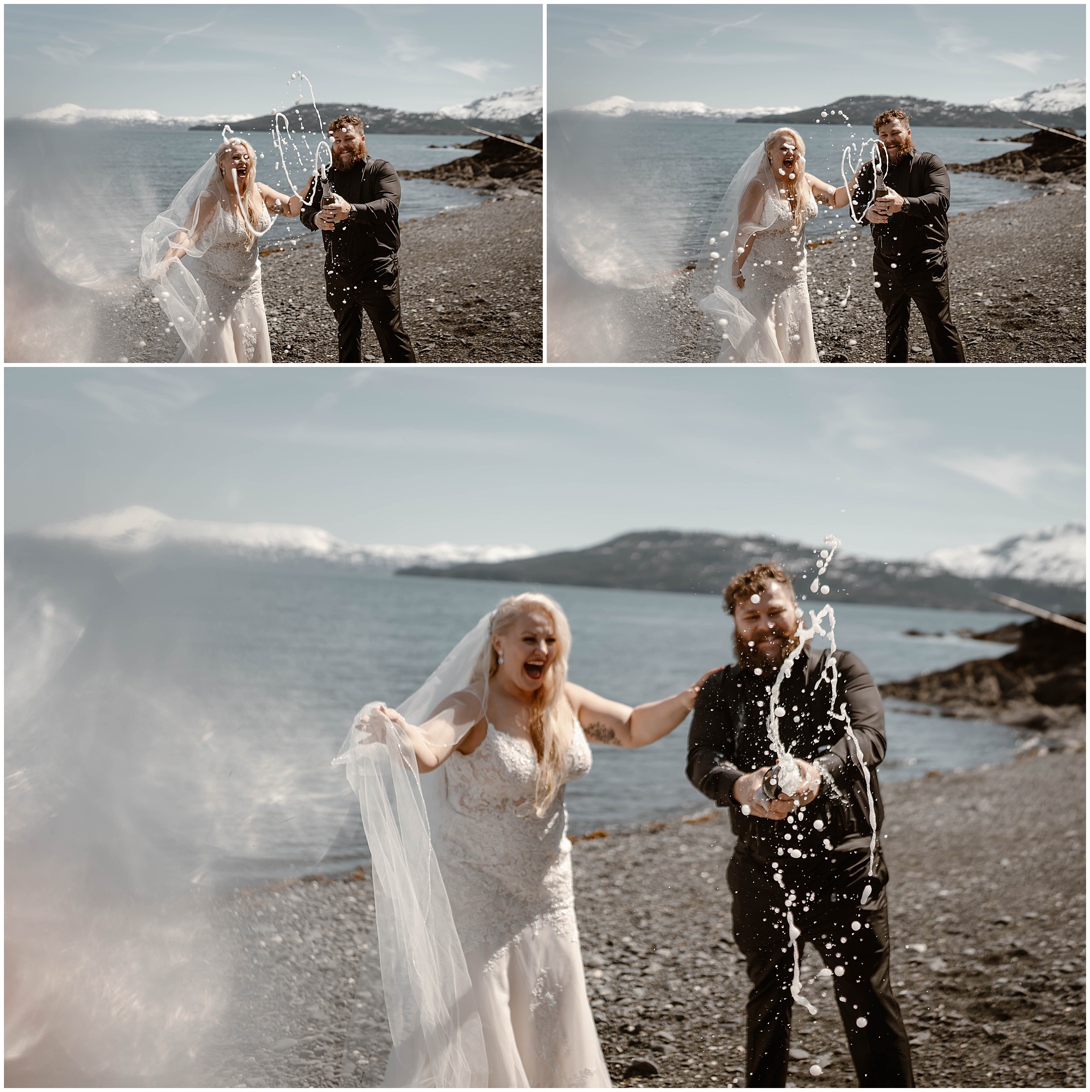 Alaska Helicopter Summer Glacier Elopement, Untethered Journeys, Brit Nicole Photography, Texas Adventure Elopements, ice wedding, alaska wedding, alaska elopement, airplane hanger elopement, forest elopement, epic alaska elopements, small intimate weddings in alaska
