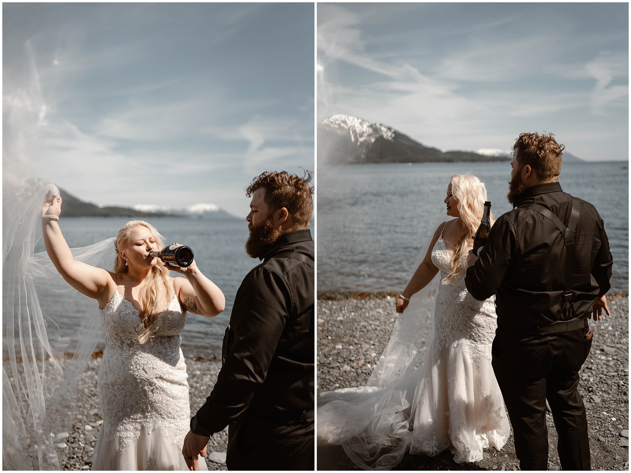 Alaska Helicopter Summer Glacier Elopement, Untethered Journeys, Brit Nicole Photography, Texas Adventure Elopements, ice wedding, alaska wedding, alaska elopement, airplane hanger elopement, forest elopement, epic alaska elopements, small intimate weddings in alaska