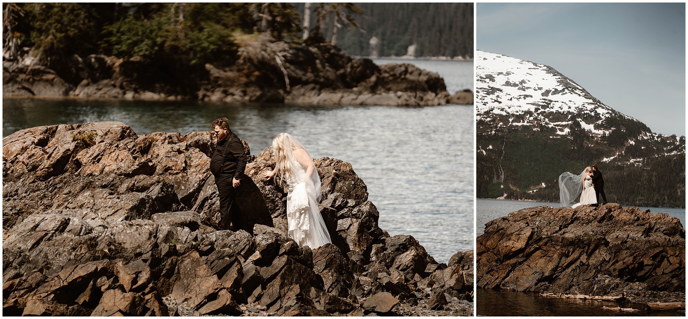 Alaska Helicopter Summer Glacier Elopement, Untethered Journeys, Brit Nicole Photography, Texas Adventure Elopements, ice wedding, alaska wedding, alaska elopement, airplane hanger elopement, forest elopement, epic alaska elopements, small intimate weddings in alaska