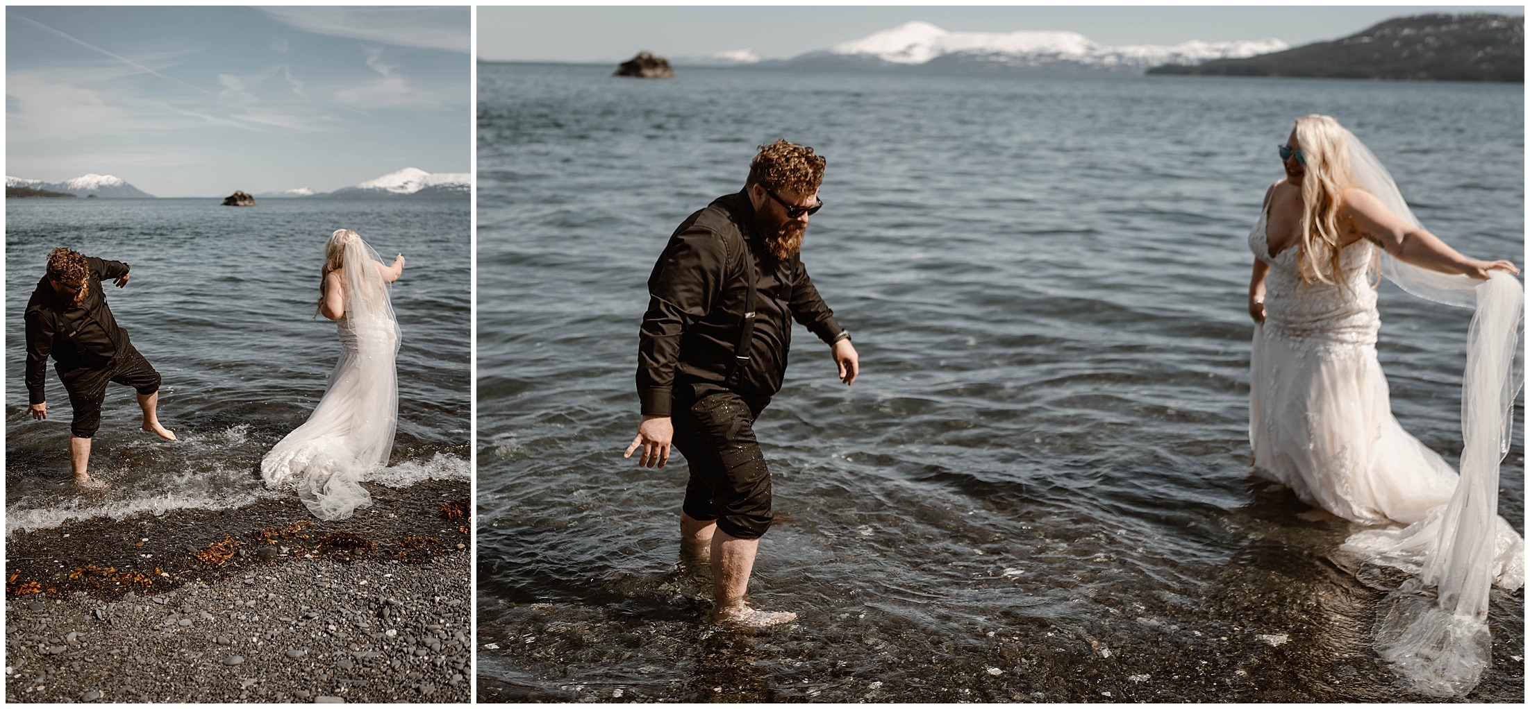 Alaska Helicopter Summer Glacier Elopement, Untethered Journeys, Brit Nicole Photography, Texas Adventure Elopements, ice wedding, alaska wedding, alaska elopement, airplane hanger elopement, forest elopement, epic alaska elopements, small intimate weddings in alaska