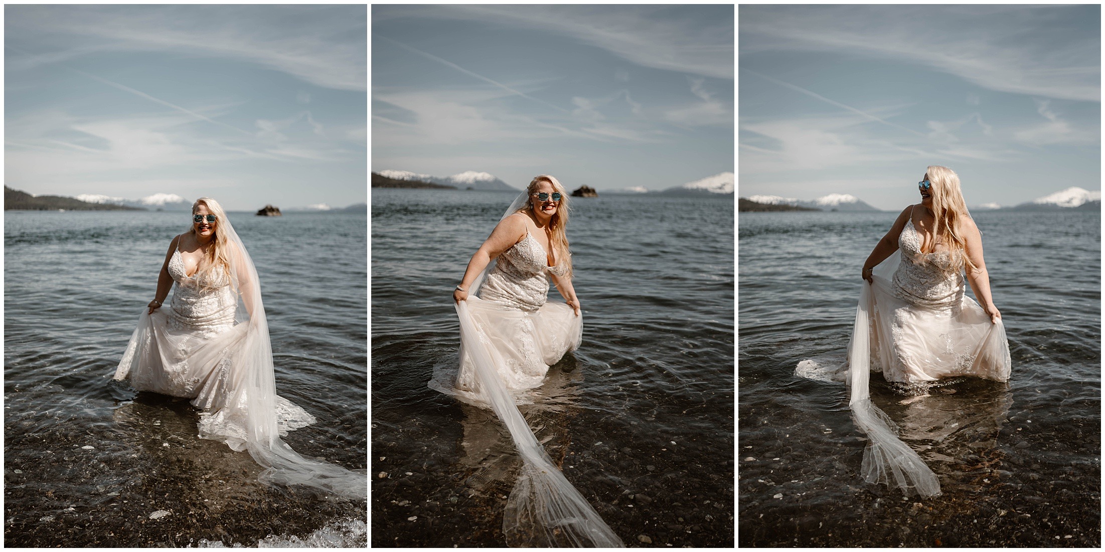 Alaska Helicopter Summer Glacier Elopement, Untethered Journeys, Brit Nicole Photography, Texas Adventure Elopements, ice wedding, alaska wedding, alaska elopement, airplane hanger elopement, forest elopement, epic alaska elopements, small intimate weddings in alaska