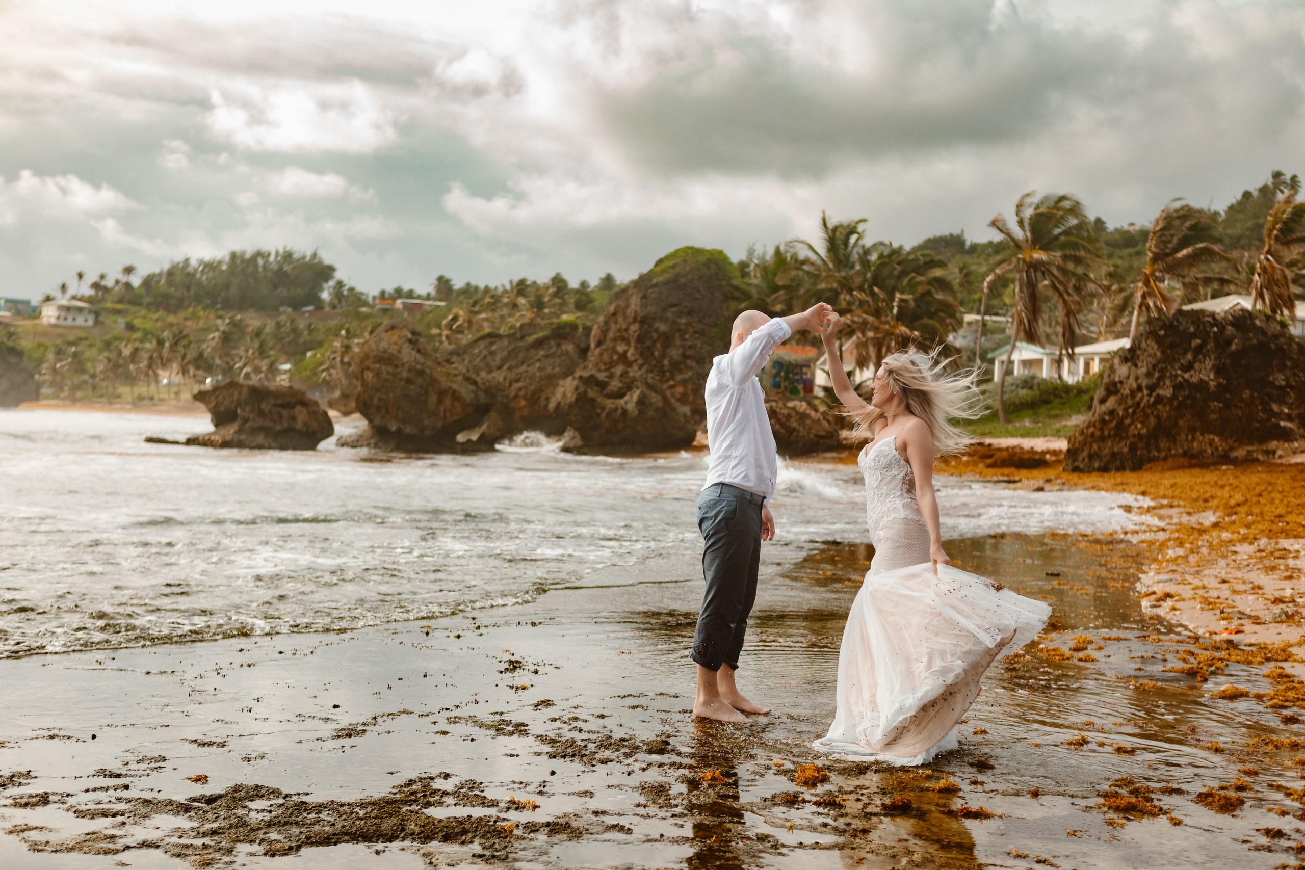 Barbados elopement by destination photographer Brit Nicole