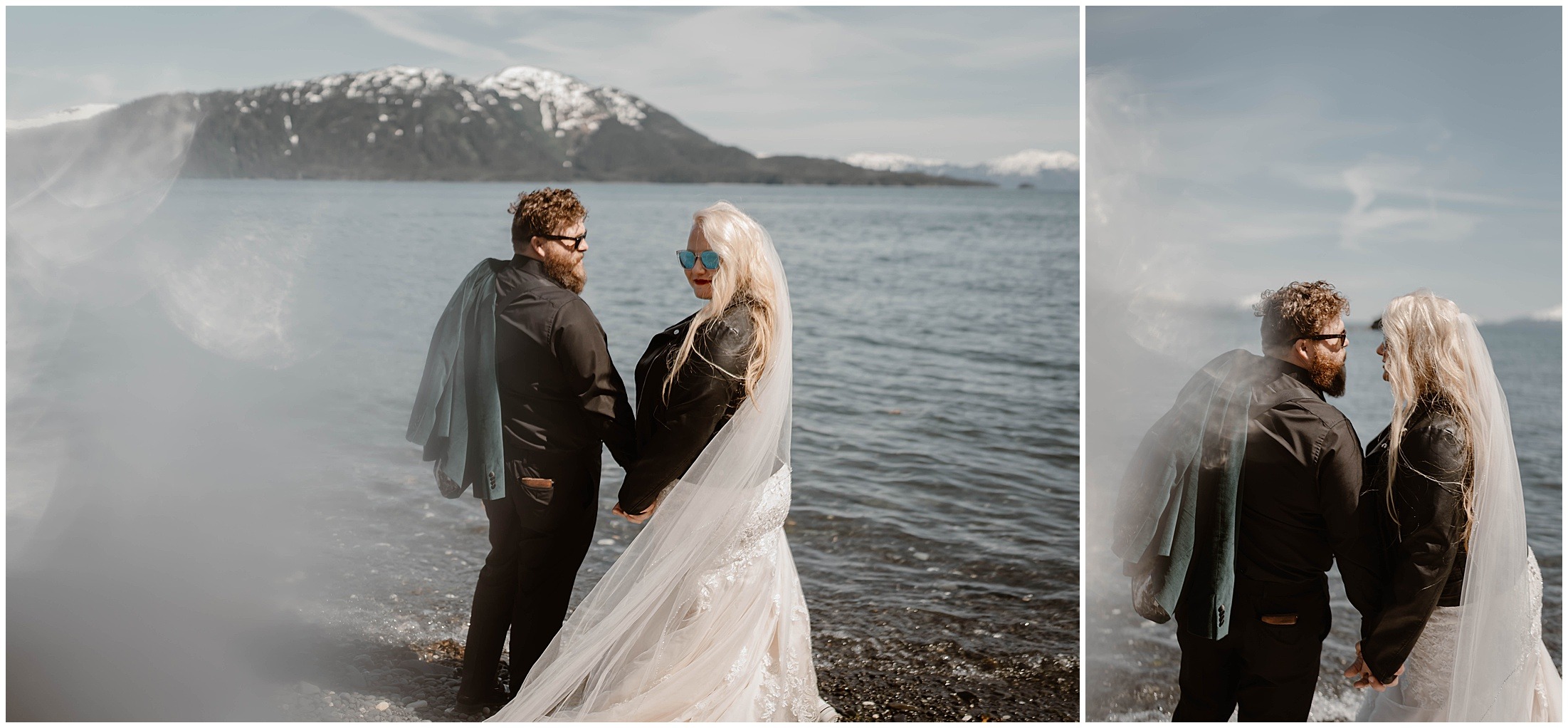 Alaska Helicopter Summer Glacier Elopement, Untethered Journeys, Brit Nicole Photography, Texas Adventure Elopements, ice wedding, alaska wedding, alaska elopement, airplane hanger elopement, forest elopement, epic alaska elopements, small intimate weddings in alaska