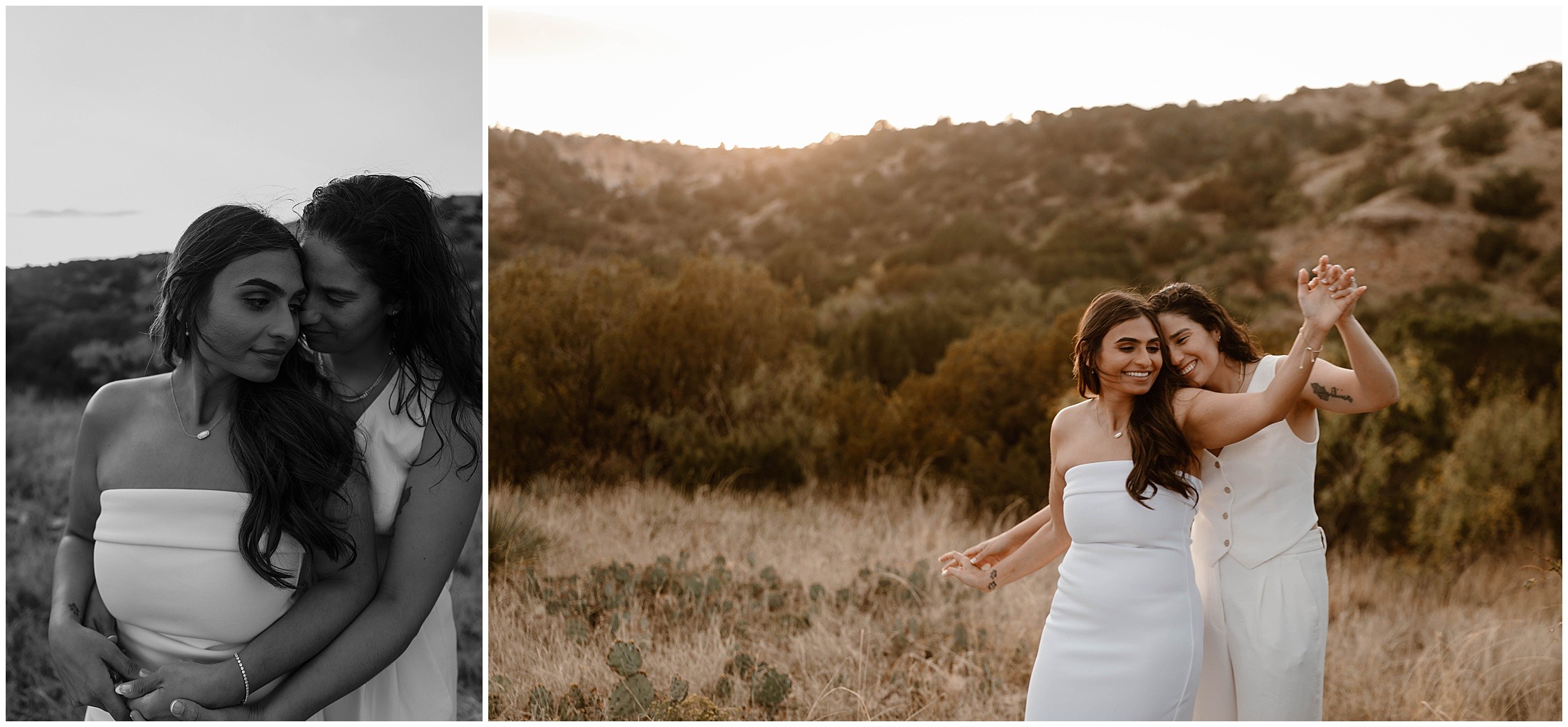 Palo Duro Canyon elopement, Destination elopement in Texas, LGBTQ+ adventure wedding, Eloping in Palo Duro Canyon, Intimate canyon weddings, Adventure elopement photographer, Texas boho elopements, Intentional small weddings, Texas adventure elopements, brit nicole photography