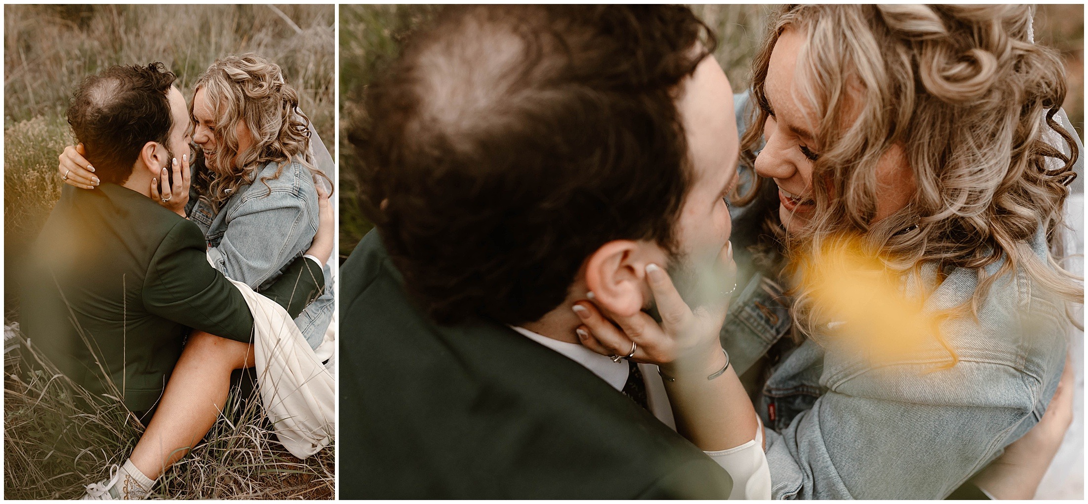 Palo Duro Canyon wedding couple among the red rocks 0029